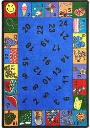 Joy Carpets Kid Essentials Count On Me Multi